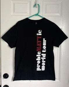 Matt Rife Tour T-Shirt Größe M Medium Problemattic World Tour schwarz gebraucht, in einwandfreiem Zustand - Bild 1 von 8