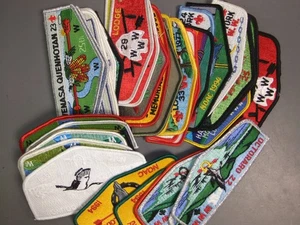 Boy Scout Lotto 40 Flaps Tascabili Ordine della Freccia 3081NN - Foto 1 di 4