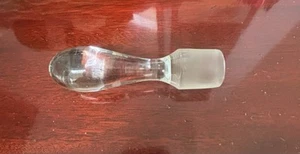 Vintage Glass Bottle Stopper - Picture 1 of 3