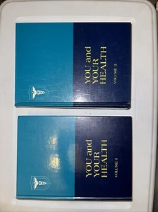 You and Your Healt Volumes 1 & 2 Harold Shyrock Hardback 1970 - Picture 1 of 2