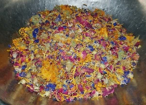 200g - 800g  BLÜTEN TRIO No.1 - Blütenmischung - für alle Nager - Bild 1 von 2