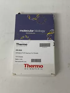Fogli Piastra PCR Adesivo Termo Scientifico AB-0626 (100 Fogli) Scatola Aperta L0 - Foto 1 di 2