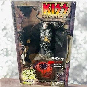 Kiss Destroyer "N" The Box GENE The Demon SIMMONS Art Asylum 2002 Neu Sealed - Bild 1 von 12