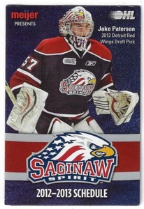 2012-13 Saginaw Spirit OHL Hockey Schedule !!! Pepsi - Picture 1 of 1