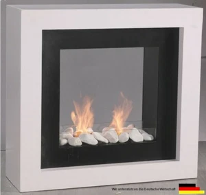 Brenngelkamin Raumteiler Kaminfeuer für schöne Stunden im Wohnzimmer - Bild 1 von 1