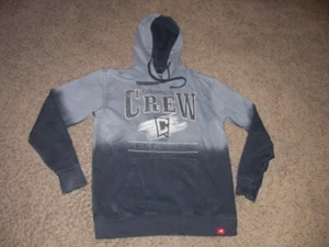 COLUMBUS CREW gray black Soccer Hoodie Sweatshirt men's Small - Picture 1 of 5