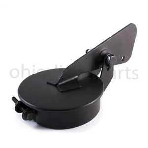 5" Inch Tractor Exhaust Weather Cap Rain Flap Muffler Cover 5" (Black) - Picture 1 of 1