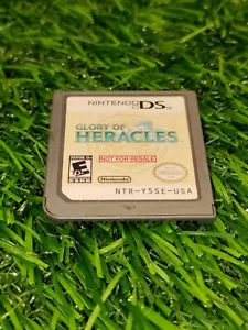 Glory of Heracles Game Cartridge (Nintendo DS, 2010) Tested Not For Resale Demo - Picture 1 of 2