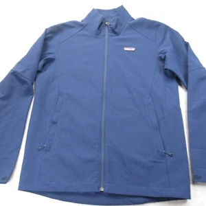 Patagonia Adze Jacke Herren mittelblau Wind Regen Softshell wasserabweisend LOGO - Bild 1 von 13