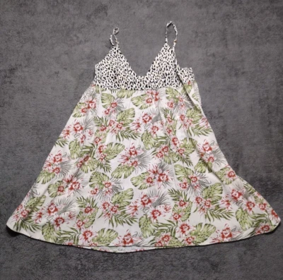 Volcom Womens Top Size Small 4 - 6 Floral Print Spaghetti Strap Sleeveless - Image 1 of 4