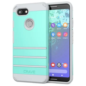 Crave Google Pixel 3 Case Strong Guard Shockproof Slim Phone Cover - Bild 1 von 10