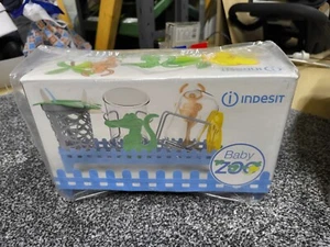 Neu INDESIT Baby Zoo Geschirrspüler Besteck Caddy Sterilisator Flaschenhalter BPA frei - Bild 1 von 4