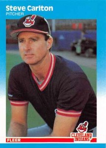 1987 Fleer Update #U-17 Steve Carlton NM-MT Indians ID:101205