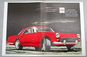 Chevy Corvette 1961 original raro póster de color plegable central - Imagen 1 de 1