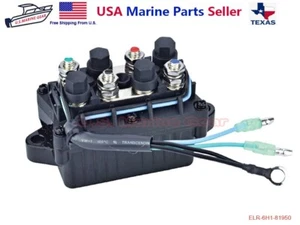 Yamaha Outboard Tilt Trim Relay Solenoid 40HP 50HP 60HP 70HP 85HP 90HP - Picture 1 of 4