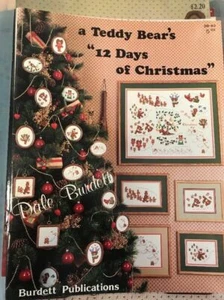 Kreuzstich-Musterheft: Ein Teddybär 12 Tage Weihnachten (Dale Burdett) - Bild 1 von 1
