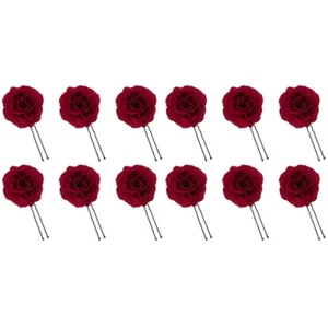 6pcs Plumeria Hair Clip Rose Hairpin Flower Clips Hair Hair Barrettes Women - Picture 1 of 12