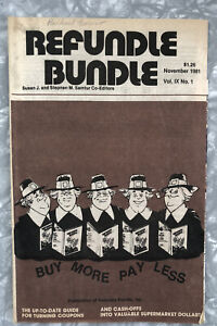 Bundle Novembre 1981 Vol. IX No. 1 Guide des offres de remboursement et coupon