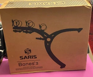 Saris Bones 3-Bike Trunk Rack - Anti-Sway, Fits Most Cars, Rust-Free, USA Made - Picture 1 of 12