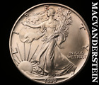 1990 American 1 oz Fine Silver Eagle - Choice Brilliant Unc  No Reserve  #V2536