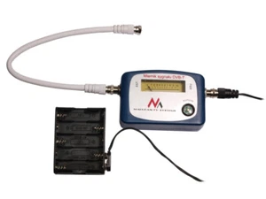 Satellite Signal Finder with F-F Cable Compass DVB-T VHF UHF 12V 24V Battery UK - Picture 1 of 11