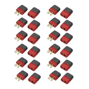 24pcs Female Male RC Deans Connectors Adapters T Plug for Lipo Battery Connector - Picture 1 of 5
