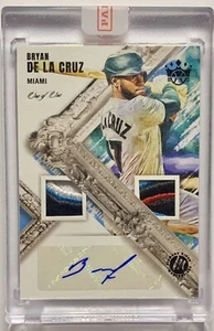 2022 PANINI DIAMOND KINGS 1/1 BRYAN DE LA CRUZ DMS-BC RPA 4 COLORS PATCH AUTO - Picture 1 of 2