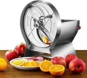 Septree Commercial Manual Fruit Slicer, 0-15mm Adjustable Thickness Vegetable - Picture 1 of 5