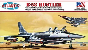 Atlantis Plastic Model Kit-Convair B-58 Hustler Jet (Confezione da 1) - Foto 1 di 1