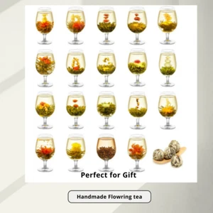 Premium fließender Tee, verschiedene Geschmacksrichtungen, 15 Sorten grüner Tee perfekt als Geschenk - Bild 1 von 12