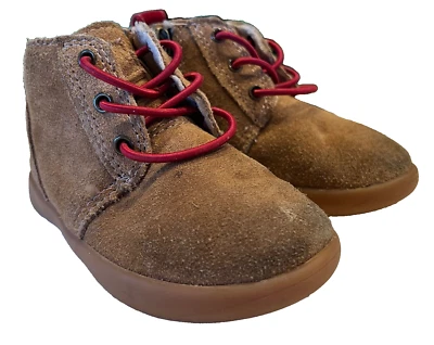 Uggs Kristjan Chukka Toddler Kids Boots Booties Suede 1097114T 6 Chestnut - Image 1 of 4