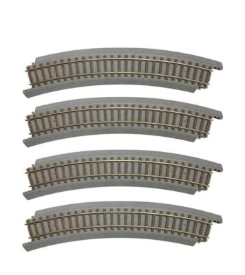 NEW Walthers PowerLoc Track 18 45.7cm Radius Curve (4) HO Scale FREE US SHIP - Image 1 of 2
