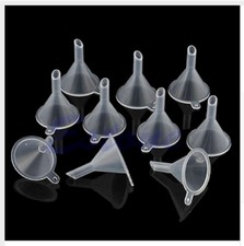 Mini Small Plastic Funnels For Perfume Liquid Oil Filling Empty Bottle UK STORE
