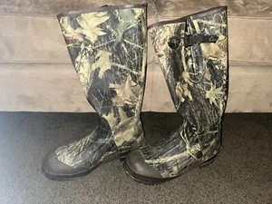 Cabela's 830356 Mens 11 M Boots Steel Shank Thinsulate Ultra 400 Camo Waterproof - Picture 1 of 6