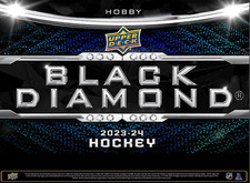 2023-24 Upper Deck Black Diamond Hockey Hobby Box - PRESELL - SEE INFO!!