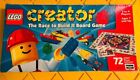 LEGO Creator Race To Build It Brettspiel RoseArt 1999 UNVOLLSTÄNDIG - KOSTENLOSER VERSAND!