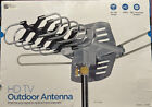 150miles TV Antenna Amplified Outdoor HD 1080P Digital Signal UHF VHF with Pole