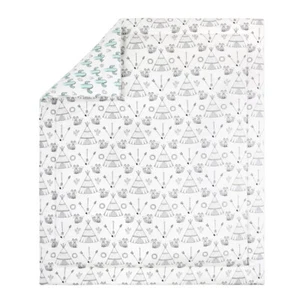 4pc The Peanushell Cotton Quilt/Sheet/Pillow Case Nursery Bed Set Adventure - Picture 1 of 4