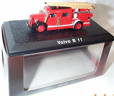 Atlas Fire truck Collection Volvo B 11 approx 1-72 Scale New in case Boxed - Image 1 of 2