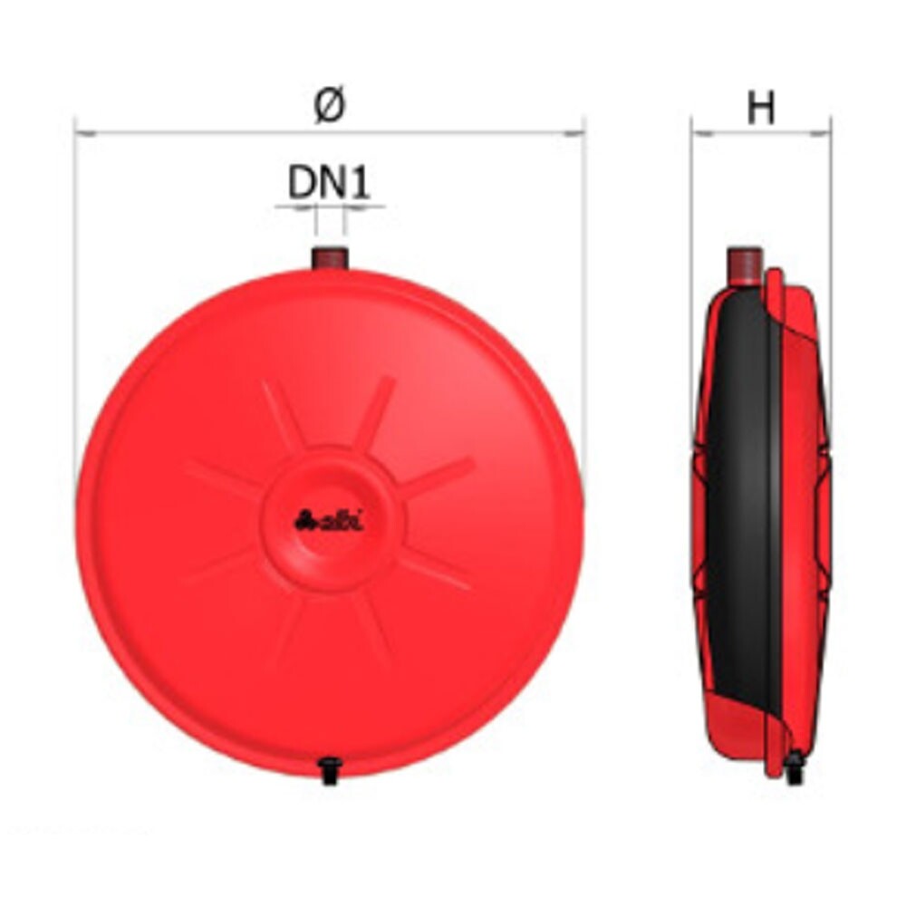 Vaso Di Espansione Per Riscaldamento - ERP 320/8, Blu/Rosso/Bianco - Foto 9