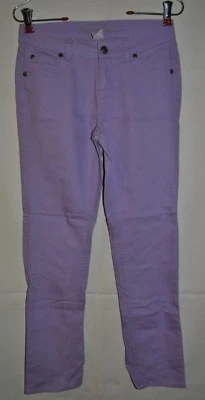 Pantalones de mezclilla para niña TOTAL GIRL lavanda talla 12 regular  Foto 1 de 4