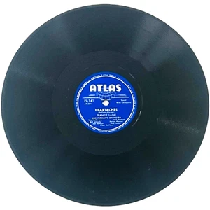 Frankie Laine - Confessin' / Heartaches - ATLAS Records 10" 78rpm - Picture 1 of 4