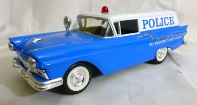 Liberty Classics 1957 Ford Police Courier Sedan - Car Bank 1:24 - Read Listing - Image 1 of 4