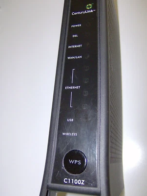 CenturyLink ZyXEL C1100Z 802.11n Wireless Modem Router  - Image 1 of 3