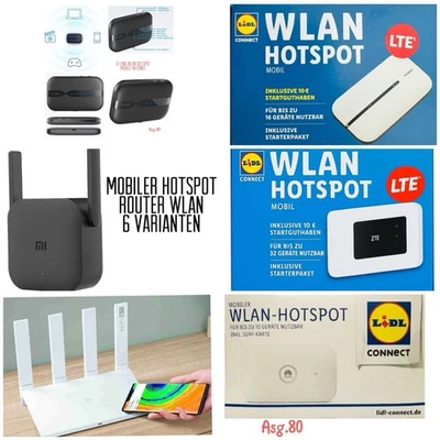 Mobiler Hotspot Router WLAN WiFi 6 Varianten - Bild 1 von 4