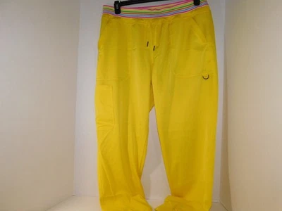 Women’s Ava Therese Colorful Waist Band Size Large Jogger Bottom Scrub Pants - Image 1 of 4