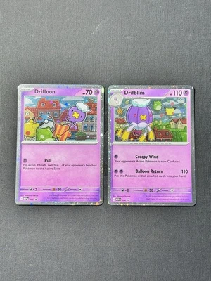 Difloon MEP005, Drifblim MEP006 Checklane Exclusive Cosmos Holo Promo Near Mint - Image 1 of 2