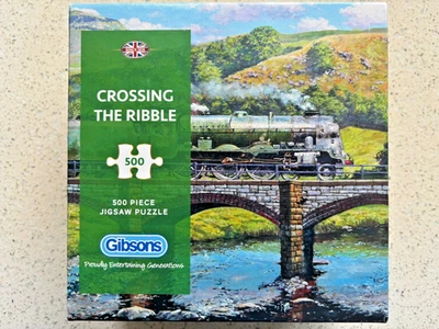 Rompecabezas Gibsons 500 piezas - "Crossing The Ribble" por Stephen Warnes Foto 1 de 4
