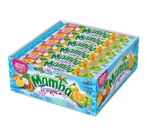 Caramelos masticables de frutas Mamba Tropics, 18 piezas (paquete de 24) 2,8 oz - Imagen 1 de 5