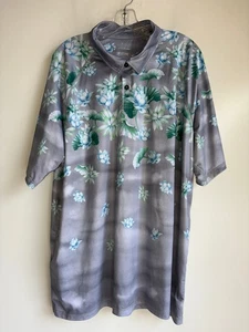 Tommy Bahama IslandZone Polo Shirt Men's XXL Tropical Hawaiian - Picture 1 of 11